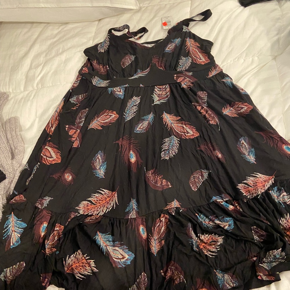 Torrid Boho Jersey dress with pockets! New With Tags!